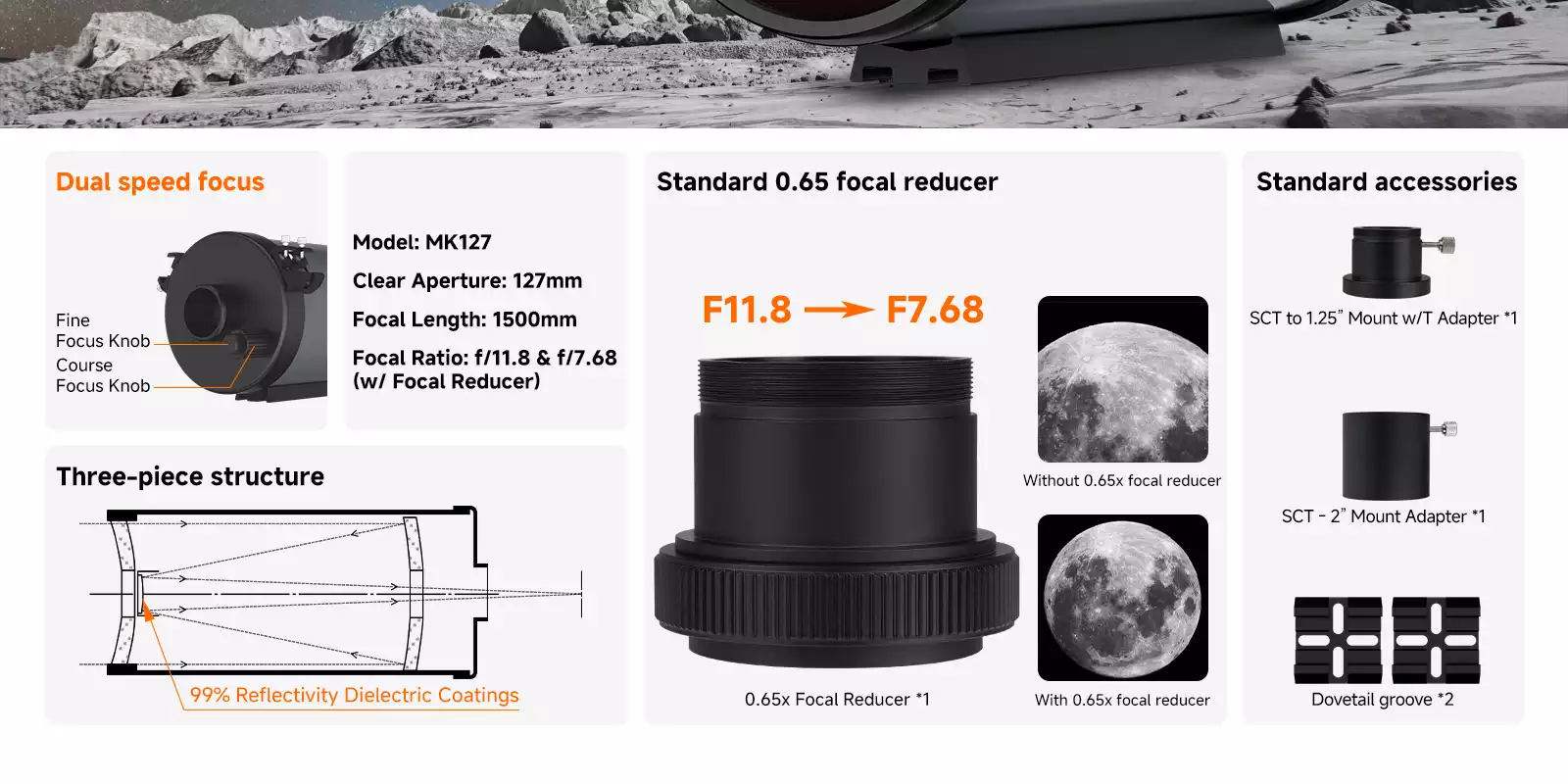 mk127 telescope